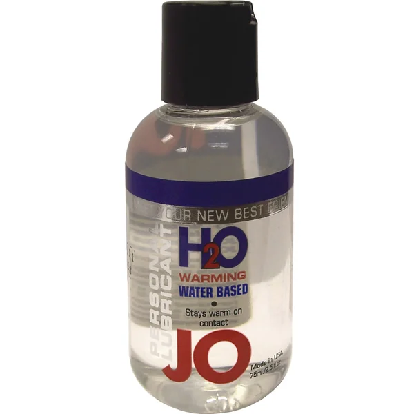 Jo H2O Warming Water Based Lubricant 2.5 Ounce