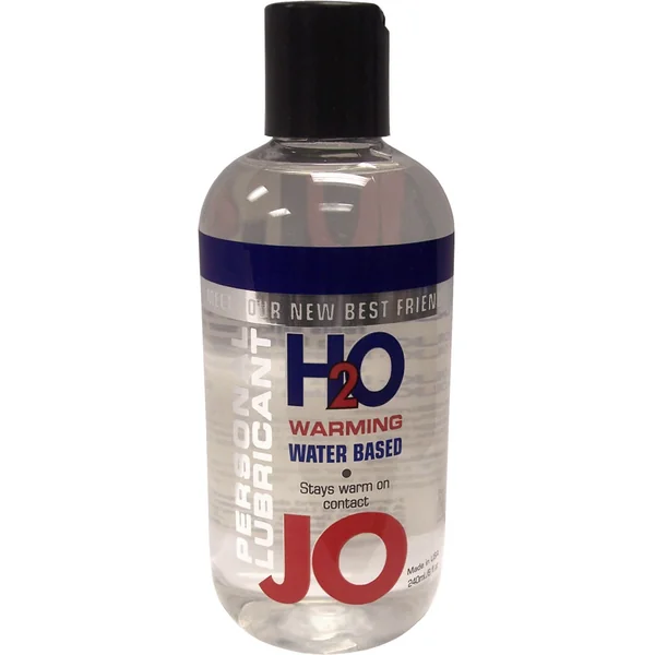 Jo H2O Warming Water Based Lubricant 8 Ounce