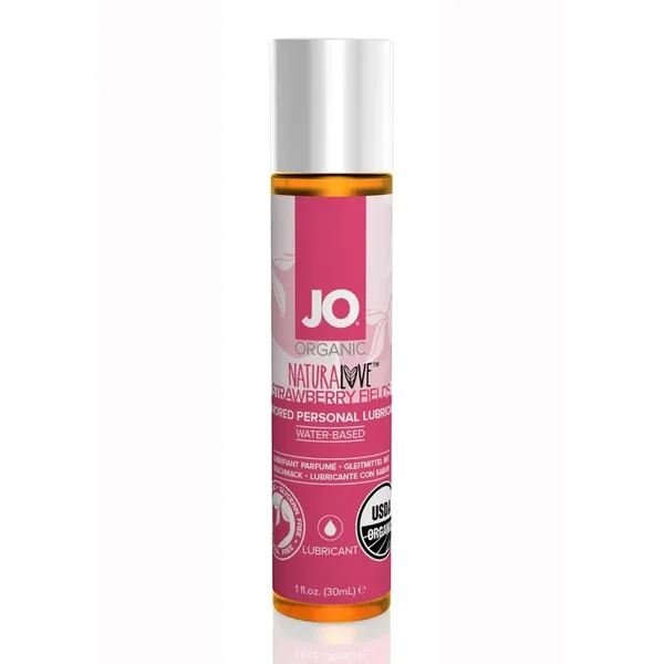 JO Naturalove Water Based Organic Lubricant Strawberry Fields