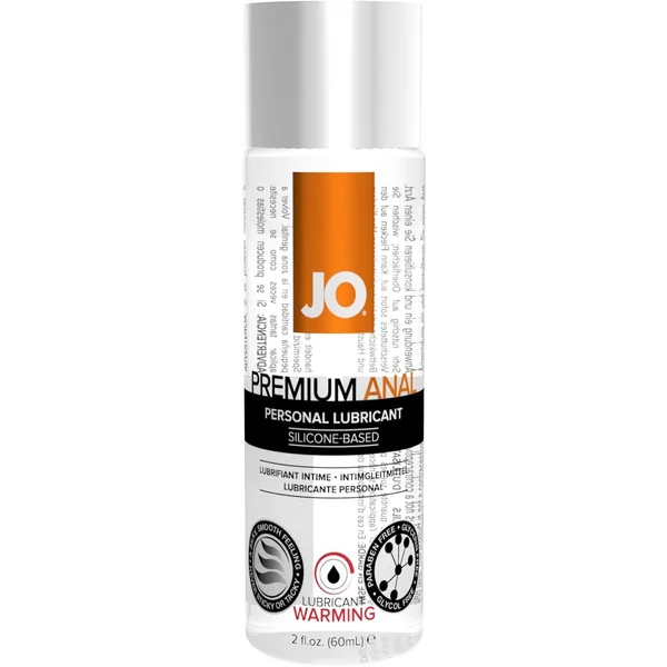 Jo Premium Warming Anal Silicone Lubricant 2.5 Ounce