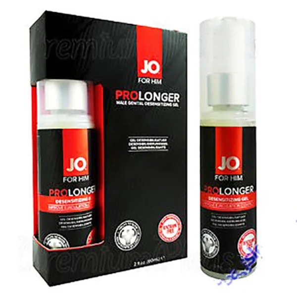 Jo Pro Longer Male Genital Desensitizing Gel 2 Fluid Ounces