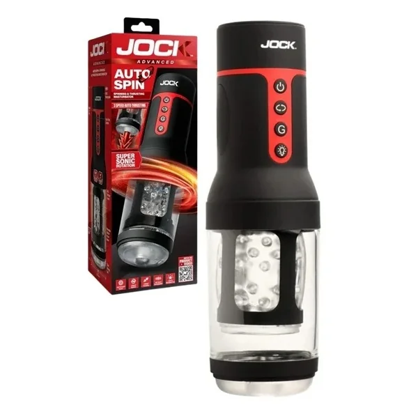 Jock Auto Spin Spinning and Thrusting Masturbator