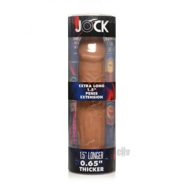 Jock Extra Long Penis Extension Sleeve 1.5in Medium