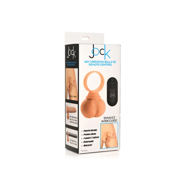 Jock Vibrating Silicone Balls - Large