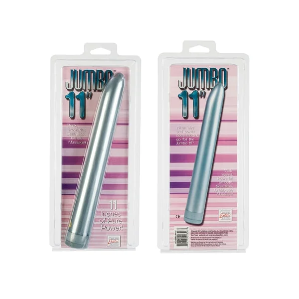 Jumbo 11 Inches Massager - Platinum