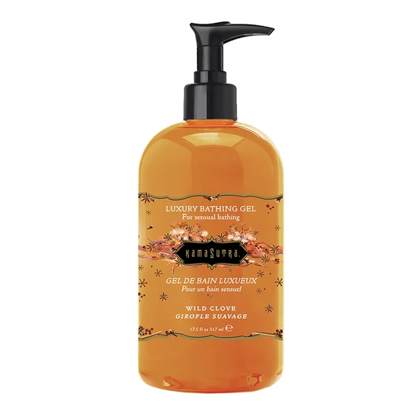 Kama Sutra Bath Gel - 17.5 oz Wild Clove