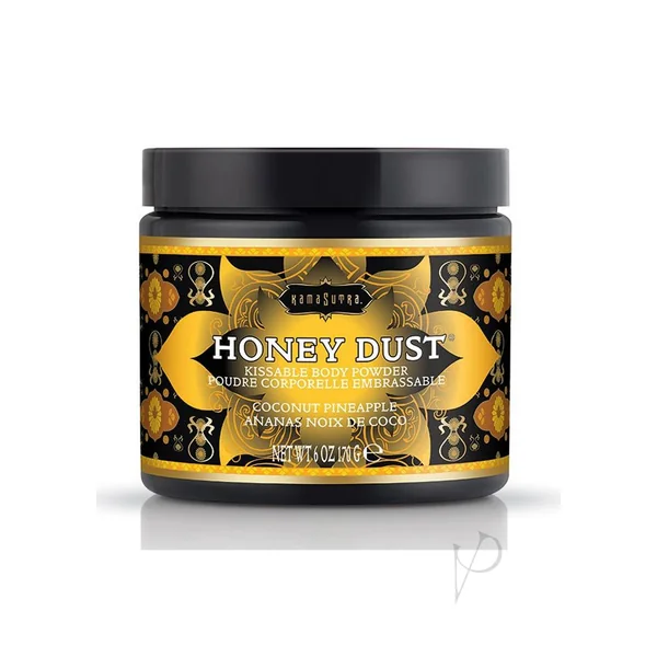 Kama Sutra Honey Dust Kissable Body Powder Coconut Pineapple 6oz
