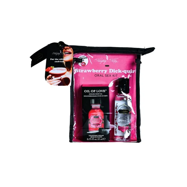 Kama Sutra Strawberry Dick-Quiri Oral Sex Kit