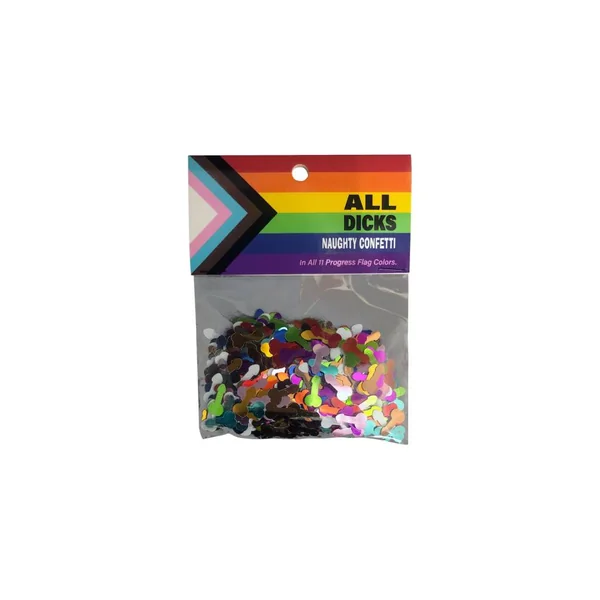 Kheper Games - All Dicks Rainbow Metallic Confetti