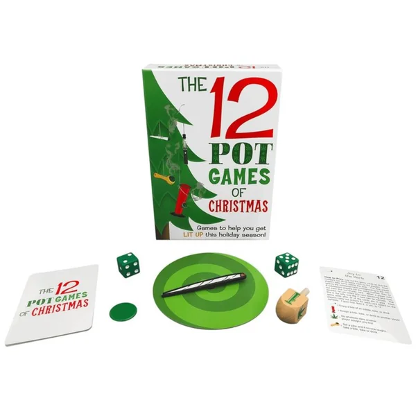 Kheper The 12 Pot Adult Sex Games Of Christmas Couple’s Novelty Gift