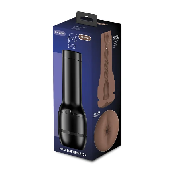 Kiiroo Feel Stroker Generic Butt - Mid Brown