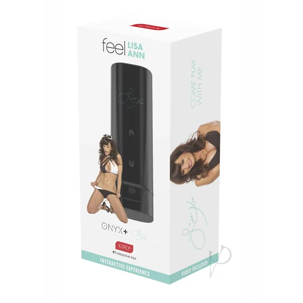 Kiiroo Onyx+ Lisa Ann Experience Masturbator - Black