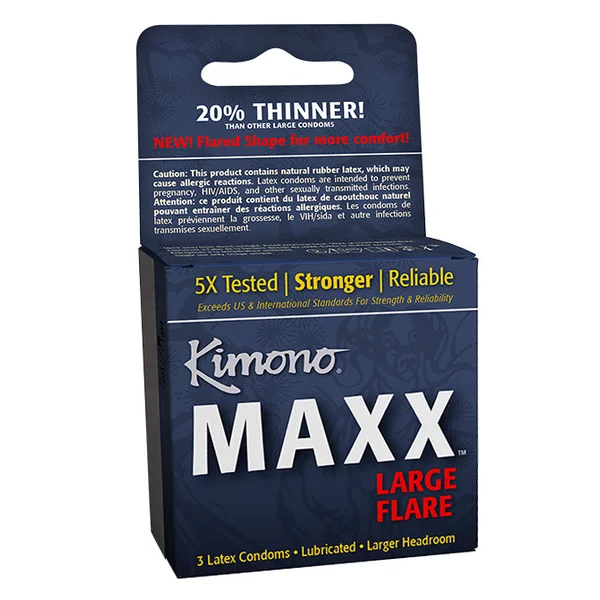 KIMONO MAXX LARGE FLARE - 3 PK / 12 PK