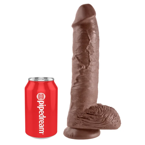 King Cock 10" Cock with Balls