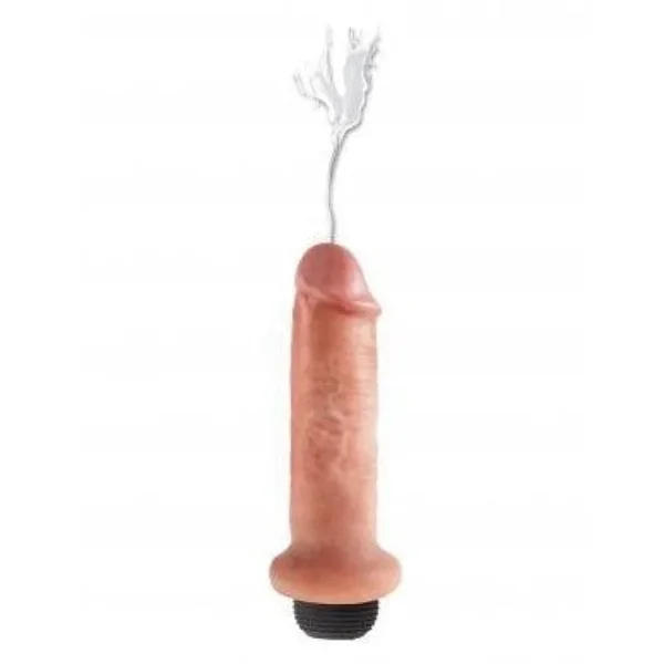 King Cock 6 In Squirting Cock Light