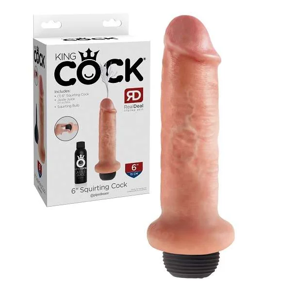 King Cock 6 Inch Squirting Cock