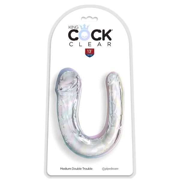 King Cock Clear Medium Double Trouble