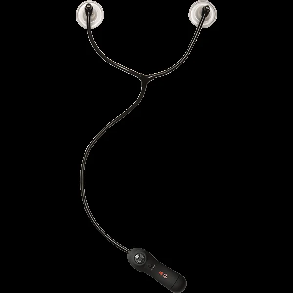 Kink Swell Auto Vibrating Nipple Sucker Cups Black