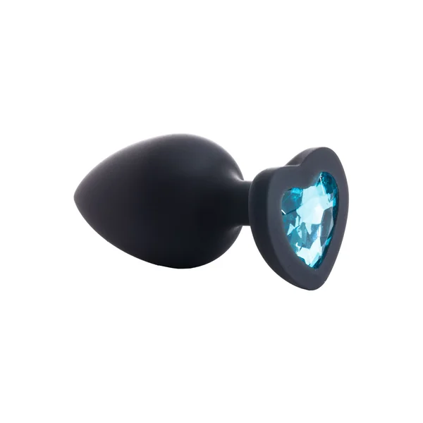 Kinki Range Large Gemmed Plug – 9.39 cm – Large – Blue