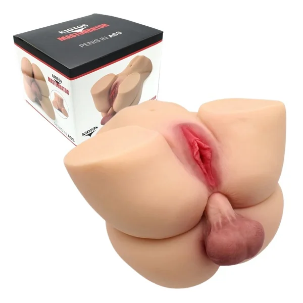 Kiotos Masturbator Penis in Ass & Pussy