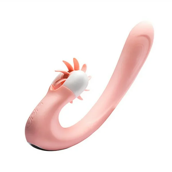 Kylin 20 Speed Rotating Heating Tongue G Spot Dildo Vibrator