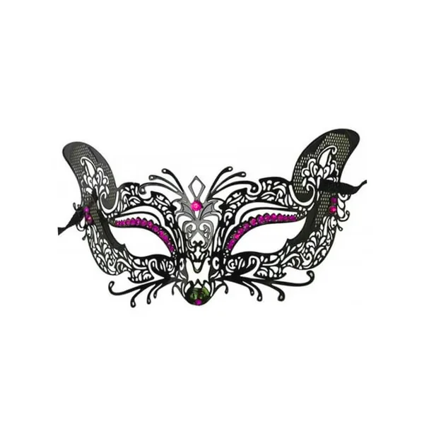 Laser Cut Venetian Cat Mask