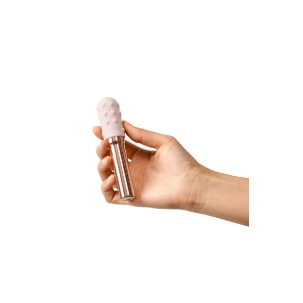 Le Wand Chrome Grand Bullet Rechargeable Vibrator, Rose Gold