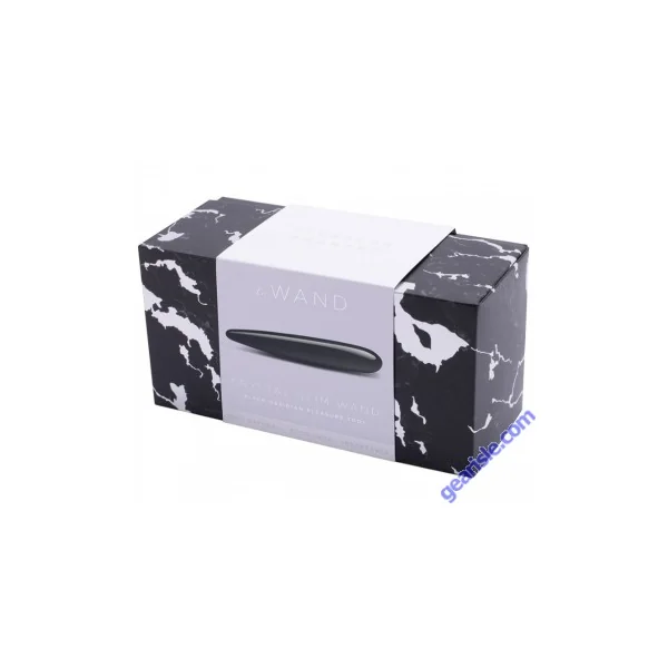 Le Wand Crystal Slim Wand Black Obsidian Pointed Tip