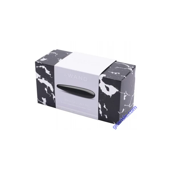 Le Wand Crystal Wand Black Obsidian Silicone Ring Including