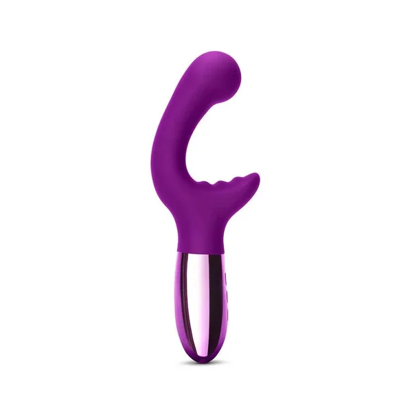 Le Wand XO Rechargeable Silicone Dual Stimulating Vibrator