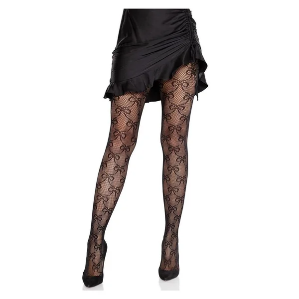 Leg Avenue Bow Net Tights
