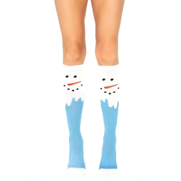 Leg Avenue Snow Man Knee High Socks