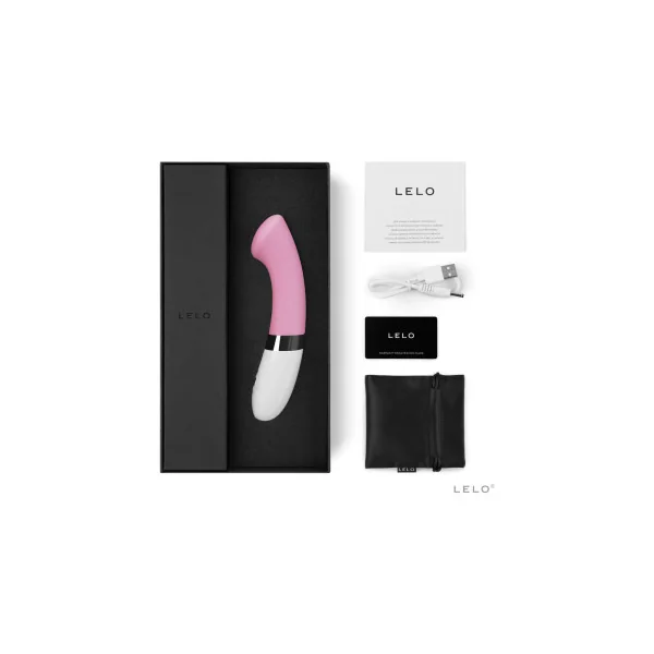 LELO GIGI 2 Rechargeable G-Spot Vibrator, Pink