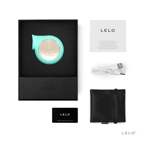 Lelo Sila Cruise Sonic Clitoral Massager Aqua