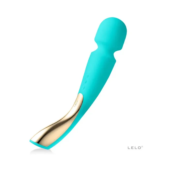 LELO Smart Wand 2 Large Aqua Waterproof Wand Vibrator