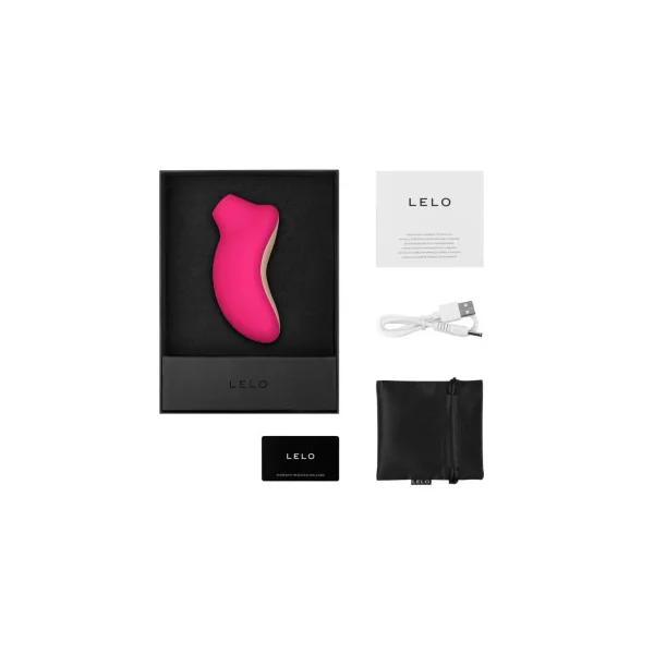 LELO SONA CRUISE Rechargeable Clitoral Stimulator, Cerise