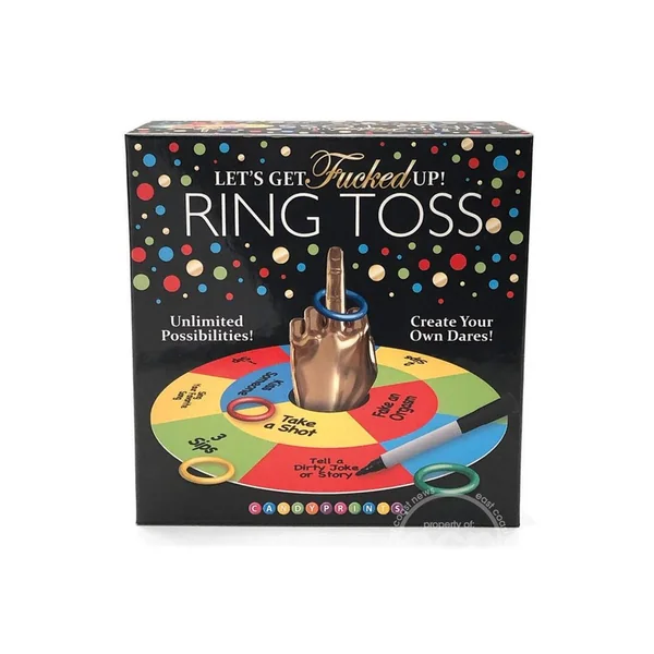 Let's Get Fucked Up Ring Toss
