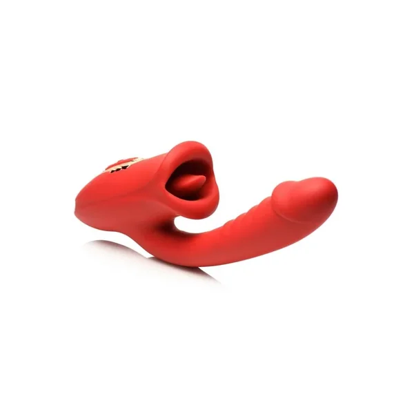 Lickgasm Deep Kiss Kissing Rechargeable Silicone Rabbit Vibrator