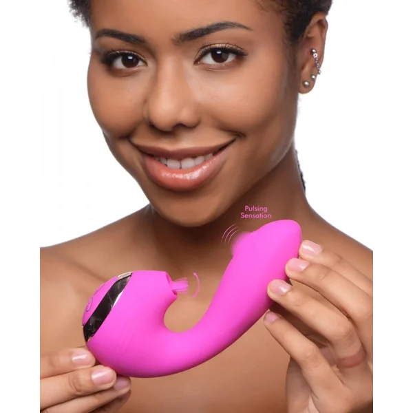 Licking G-Throb Rechargeable Silicone G Spot Vibrator