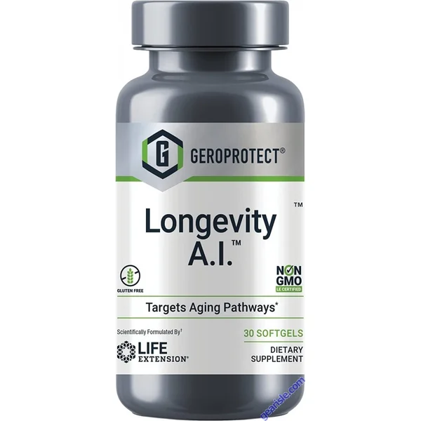 Life Extension Geroprotect Longevity A.I. 30 Softgels Anti-aging