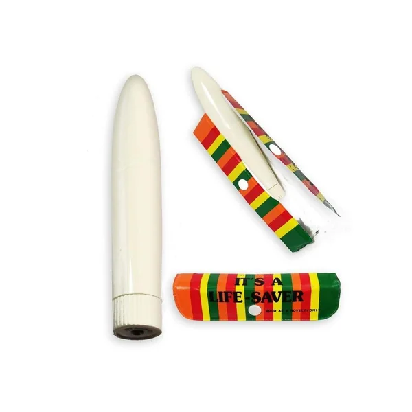 Life-Saver Vibrator 4.5in – White