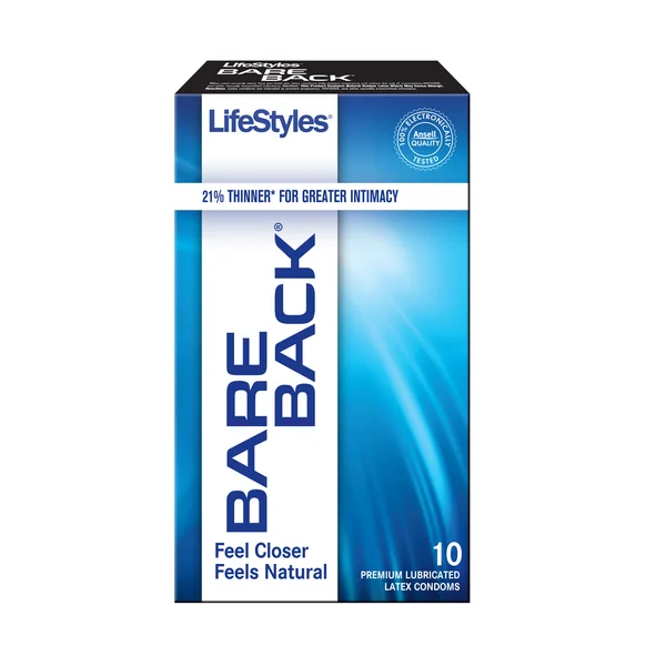 LifeStyles Bareback 10 Pack Condoms