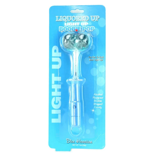 Light Up Boobie Pops Blue Raspberry