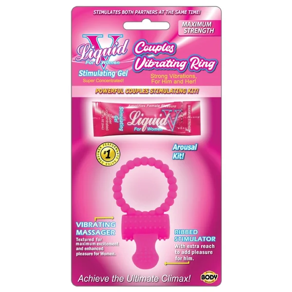 Liquid V Couples Vibrating Ring Kit