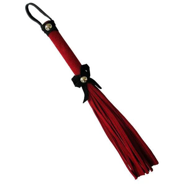 Love Knot Mini Flogger w/ Bow – Red