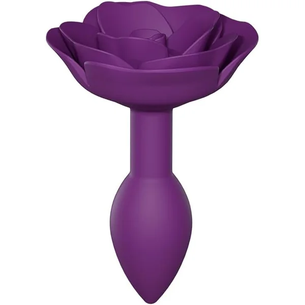Love To Love Open Roses Anal Plug Small Purple Rain
