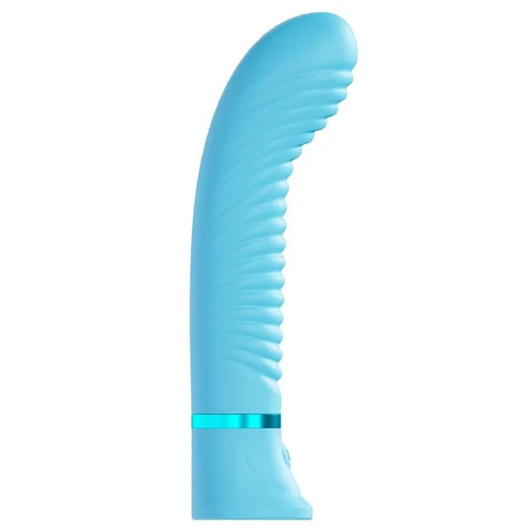 Loveline Divine 10 Function Rechargeable Silicone Ribbed G-Spot Vibrator