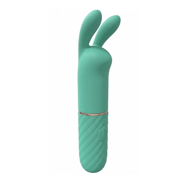 LoveLine Dona Mini Rabbit Silicone Rechargeable Vibrator – Green