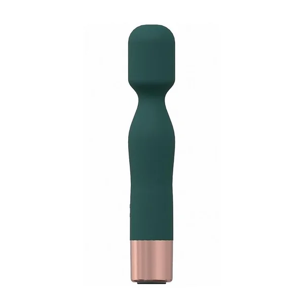 Loveline Glamour Silicone Rechargeable 10 Speed Mini Wand - Forest
