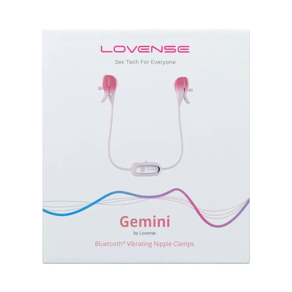 ** Lovense Gemini Vibrating Nipple Clamps